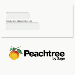 Peachtree Double Window Envelope